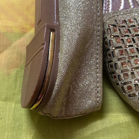 Women's Faux Leather Mojari Jutti Sandal Size 39, UK size 10 - Picture 7 of 10